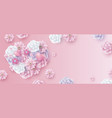 mothers day and valentines wedding background vector image vector image