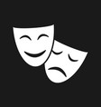 masks icon vector image