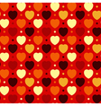 hearts and dots vector image
