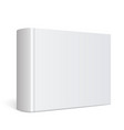 light realistic blank album cover or book vector image vector image