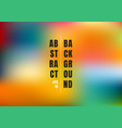abstract blurred gradient mesh colorful vector image
