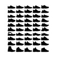 sneakers vector image