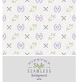hipster style seamless background vector image vector image
