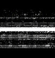 screen with vhs video glitch effect digital noise vector image vector image