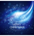 glowing christmas background vector image