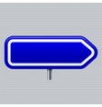 direction signal traffic road vector image vector image