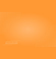 orange abstract halftone background vector image