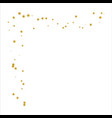 golden scattered stars on sky spread icon flat vector image vector image