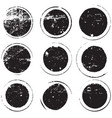 bold stamp set vector image