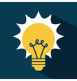 light bulb vector image vector image