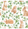 beautiful seamless pattern with baby vector image vector image