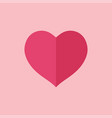 heart icon perfect love symbol valentines day vector image vector image