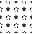 seamless star pattern stars background black vector image
