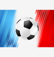 euro football championship in france vector image