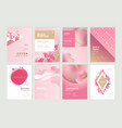 set of brochure and annual report design templates vector image vector image