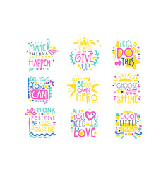 You only live once hand drawn motivation Vector Image