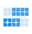 seamless pattern portuga vector image vector image