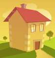 house vector image vector image