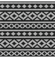 seamless knitted pattern vector image