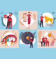 chinese new year set vector image vector image