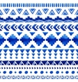 seamless aztec pattern vector image