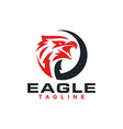 eagle logo vector image