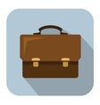 briefcase icon vector image vector image