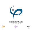 healthy life logo vector image
