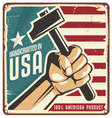 made in usa vector image