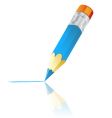 color pencil vector image