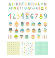 decorative design elements vector image