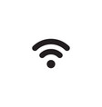 wi fi symbol signal connection wireless internet vector image vector image