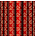 red and gold material background vector image vector image