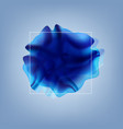 blue flow poster with line banner vector image vector image