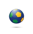 soccer football ball vector image vector image