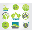 yoga vector image
