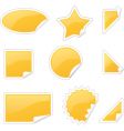 labels set vector image