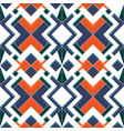 abstract art deco geometric tiles pattern color vector image vector image