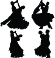 dance people vector image vector image