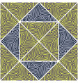 abstract geometric ethnic tile tribal mosaic vector image