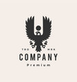 horus eagle falcon bird egypt hipster vintage vector image vector image