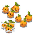 trapped fancy monsters in the form of a scary vector image
