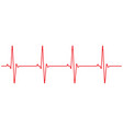 heart rate vector image