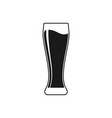 beer glass vector image