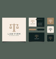 symbol lawyer attorney advocate template linear vector image vector image