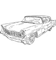 american old car vector image