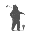 fun bear vector image