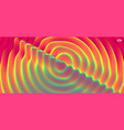 3d wavy background with ripple effect vector image