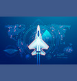 airradar vector image