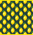 seamless pattern with yellow lemons vector image vector image